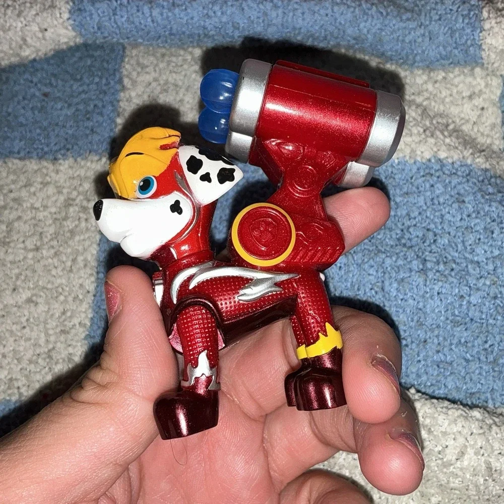 Spin Master Paw Patrol Mighty Pups Super Paws Marshall Action Figure
